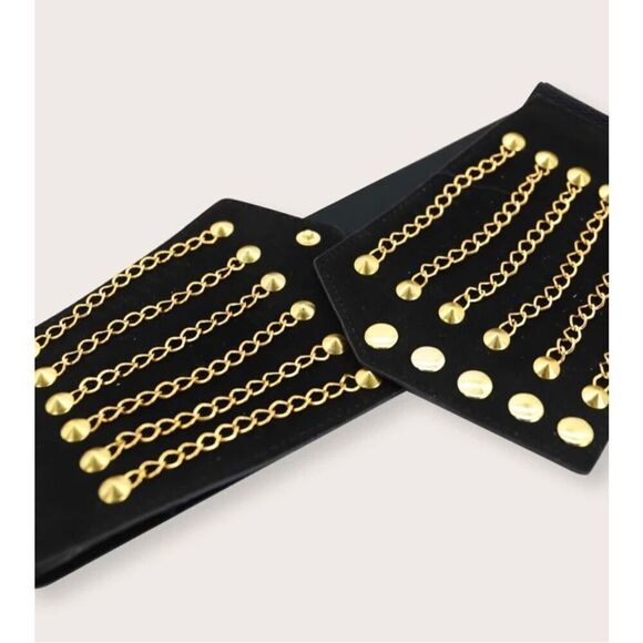 Cute Corset Style Chain Detail Belt - Picture 2 of 5